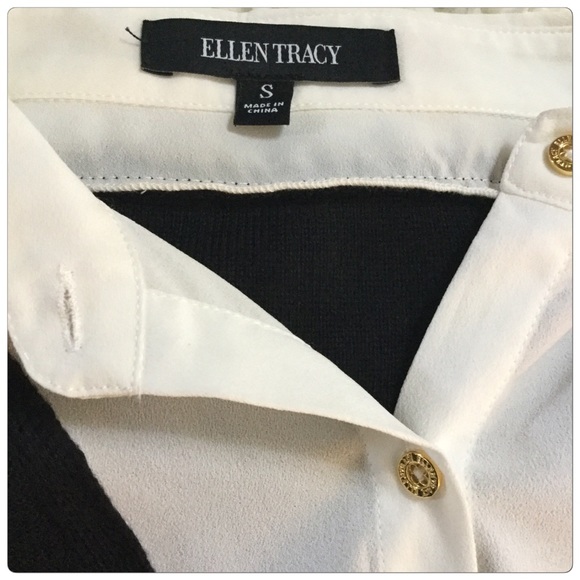 LongSleeve Black and White Sweatshirt - Picture 3 of 3